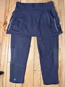 ATHLETA Contender 2-in-1 Skirt Capri Crop Leggings Pants Skort Pouch Size XS - Picture 1 of 8