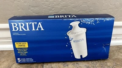 Brita Standard Replacement Water Filters for Pitchers and Dispensers Damage Box. - Image 1 of 4