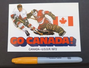 50 Year Anniversary 1972 Team Canada - USSR Hockey Fan Postcard, Scotia Bank, VG - Bild 1 von 8