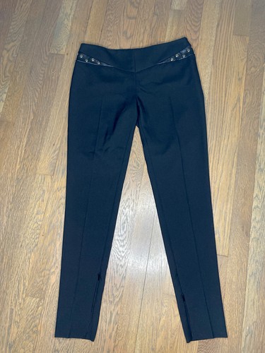 SAINT LAURENT (YSL) SAINT LAURENT PARIS 2014 Pantalone donna borchiato lana agnello taglia 4 ottime condizioni