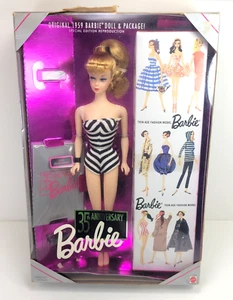 Mattle Barbie #11590 Sealed Mint in Damaged Package 35th Anniversary Doll 1993 - Bild 1 von 7