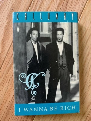 Calloway - I Wanna Be Rich - Cassette Tape Single  - Free Shipping - Image 1 of 3