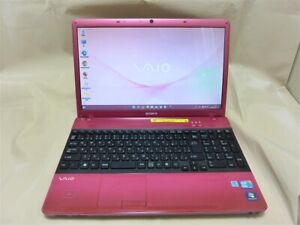 Sony Vaio PCG-71311N Pink Core i3 M350 4GB HDD 500GB Windows11 15.5in