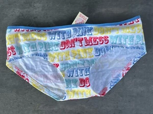Victoria's Secret VINTAGE Pink Panties Graphic New - Picture 1 of 4