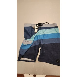 Rip Curl Board Shorts Men's Sz 34 Blue Multicolor Swim Trunks Surf Beachwear NWT - Picture 1 of 13