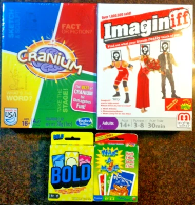 🔥FAMILY GAME NIGHT🔥 Brand New Games Imaginiff Best of Cranium Whac-A-Mole Bold - Image 1 of 4