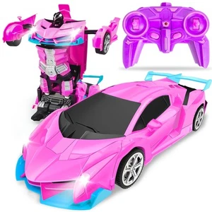 Transform Remote Control Car Toys for 3 4 5 6 7 8+ Year Old Boys Girls - 1:18 Rc - Picture 1 of 8