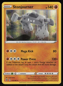 Stonjourner Holo Rare SWSH02: Rebel Clash 111/192 Near Mint - Picture 1 of 2