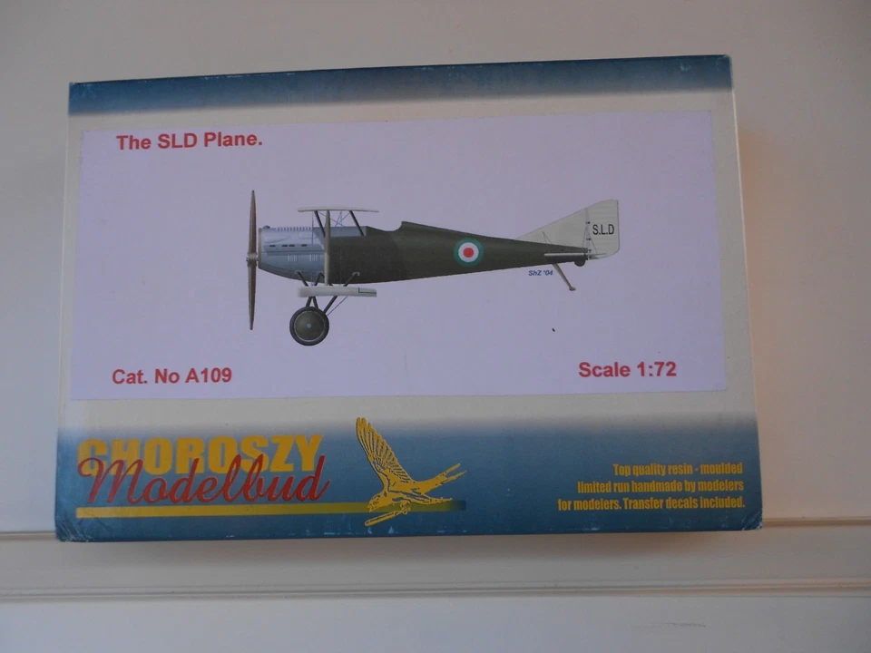 Italian Stiavelli Luzzatti Ducrot SLD, scala 1/72, marca Choroszy - Immagine 1 di 1