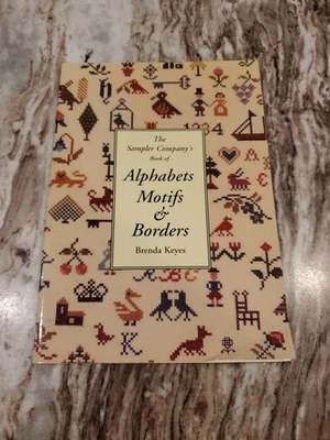 The Sampler Company's Book Alphabets Motifs & Borders Brenda Keyes Cross Stitch - Image 1 of 4
