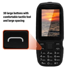 Big Key Phone 2.6in HD Screen 0.13MP Dual SIM Dual Standby 2G Mobile Phone With - Picture 1 of 12