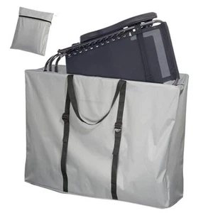 Large Outside Folding Chair Storage Bag with Zipper and Handles, 600D Folding - Picture 1 of 8