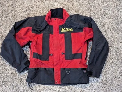 Chaqueta Klim Aggressive Trineo Roja Gore-Tex Mediana M Cremallera Completa Equipo de Nieve Foto 1 de 4