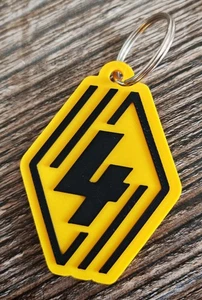 Renault 4 New Generation Style 3D Keyring - Picture 1 of 2