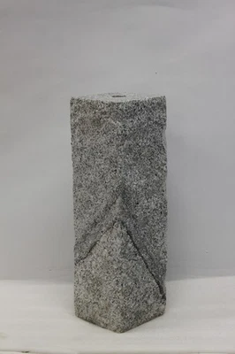 Granitsäule mit besonderer Steinmaserung 50cm Quellstein Wasser Springbrunnen 2 - Bild 1 von 4