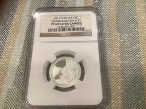 2010-S Silver Proof Grand Canyon Quarter NGC PF69 Ultra Cameo - Picture 1 of 2