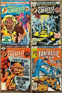 Marvel's Greatest Comics 60 69 72 95 (1st series) 4-comic lot Fantastic Four - Picture 1 of 3