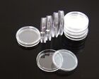 100 Direct Fit Airtight 24mm Coins Capsules Storage Holder for US Quarters