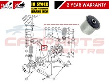 KJ Superiore Posteriore Braccio Controllo Bush JEEP CHEROKEE 99-04 02-07 /& GRAND CHEROKEE WJ