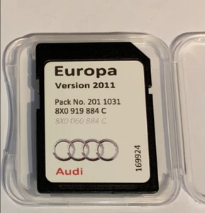 Original Audi A1 A6 A7 Q3 RMC Karten Navi SD Karte 2011 8X0919884C - Bild 1 von 5