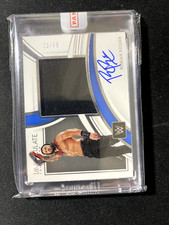 2022 WWE Immaculate Roman Reigns Patch Auto /49 relic autograph card