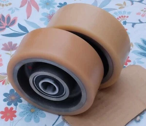 1x Vulko 150x50/50MM 20mm Achse Stabilisatorrolle. Preis für 1 Stück. - Bild 1 von 9