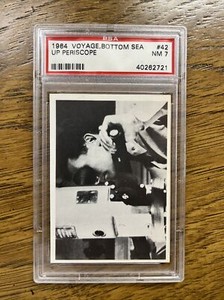 1964 DONRUSS VOYAGE TO THE BOTTOM OF THE SEA #42 UP PERISCOPE PSA 7