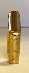 Bari Woodwind Gold Soprano Saxophone Mouthpiece - Picture 1 of 6