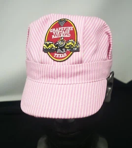 Grapevine Texas Vintage Railroad Conductors Child Hat. Snap Back Adjustable. - Picture 1 of 3