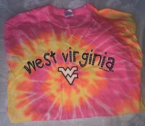 West Virginia Tye-Dye T-Shirt Größe L - Bild 1 von 5
