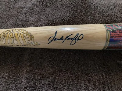 Bate de béisbol Cooperstown autografiado por Sandy Koufax Foto 1 de 4