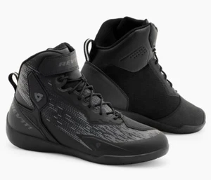 SCARPE STIVALI BOOTS ESTIVE MOTO REV'IT G-FORCE 2 AIR BLACK ANTHRACITE TG 42 - Foto 1 di 1