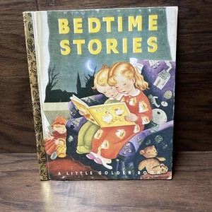 BEDTIME STORIES ~ Little Golden Book ~ Gustaf Tenggren Vintage - Bild 1 von 5