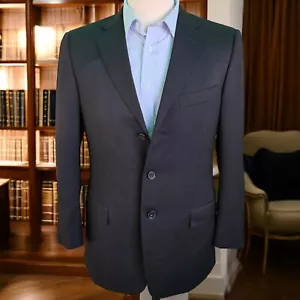 Zegna Blazer 40R All Seasons Black Dual Vent 50it Ermengilido Zegna Blazer - Picture 1 of 22