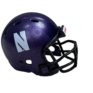 Riddell Mini Helmet Northwestern Wildcats NCAA Big Ten Purple IL Football 2 inch - Picture 1 of 5