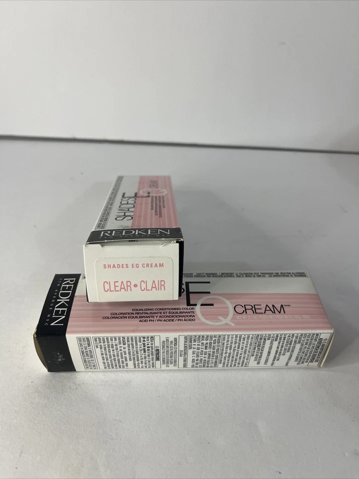 REDKEN Shades EQ Equalizing Cream CLEAR 2.1oz tube