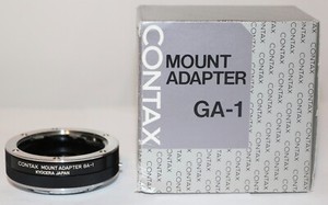 Contax GA-1 Mount Adapter For G Series Body To Contax Tashica 28mm To 85mm Lens