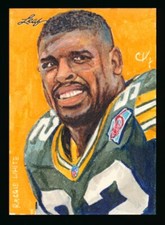 2013 LEAF BEST OF FOOTBALL REGGIE WHITE SKETCH CARD BY CHRIS HENDERSON HOF #1/1!