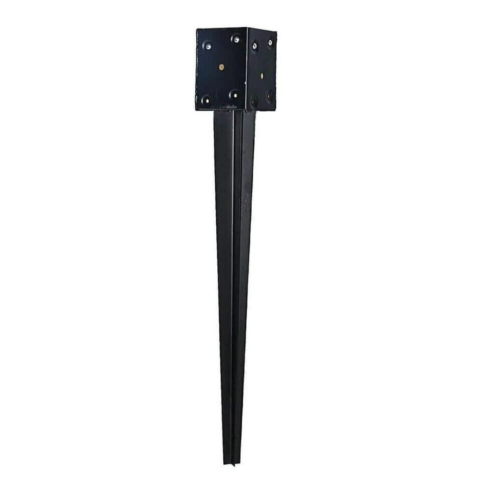 OZ-Post 24 Inch Post Anchor in Black Decorative Home Essential for Mailbox
