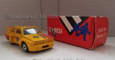 BMW M3 RACING CAR · CORGI JUNIORS · YELLOW · 1:64 · EXCELLENT CONDITION - Image 1 of 4