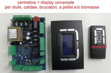 NUOV scheda centralina universale bruciatore stufa caldaia legna pellet biomasse