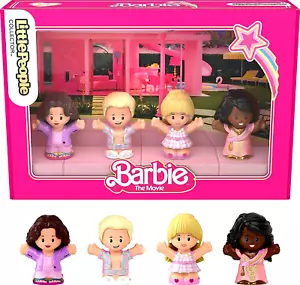 Fisher Price Little People Collector Barbie The Movie Collection 2023 4 Figures - Picture 1 of 14