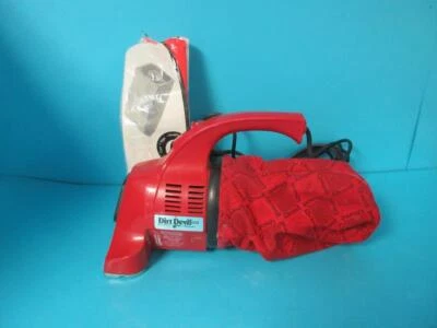 Vintage Royal Dirt Devil Plus Model 08130 Hand Vacuum Red w/ Extra bags - Image 1 of 4