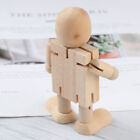 Figurines robot poupée en bois Kidzrobotix personnes pour arts et métiers - 5 pièces