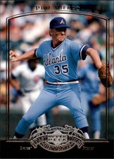 2005 UD Past Time Pennants Atlanta Braves Baseball Card #64 Phil Niekro