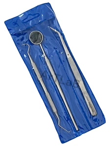 ARTLAB-Basic Dental Set-Mirror,Explorer Pick,College Cotton Pliers -German Steel - Picture 1 of 40