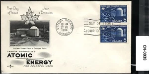 SAVOYSTAMPS – CANADA COVER FDC CACHET– 1966– ATOMIC ENERGY FOR PEACFUL USES - Picture 1 of 1