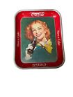 Vintage 1948 Coca-Cola Metal  Tray Have A Coke Redhead Girl 13.5 x 10.5