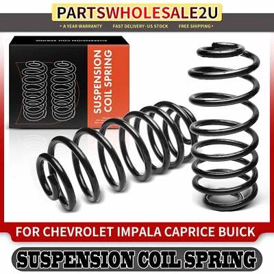 2x Muelles helicoidales traseros para Chevrolet Impala Buick Cadillac Oldsmobile 98 Pontiac Foto 1 de 4
