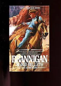 BRANNIGAN # 3 - BLOOD BULLETS, Ed Newsom, ( western) 1st SB VG - Picture 1 of 2